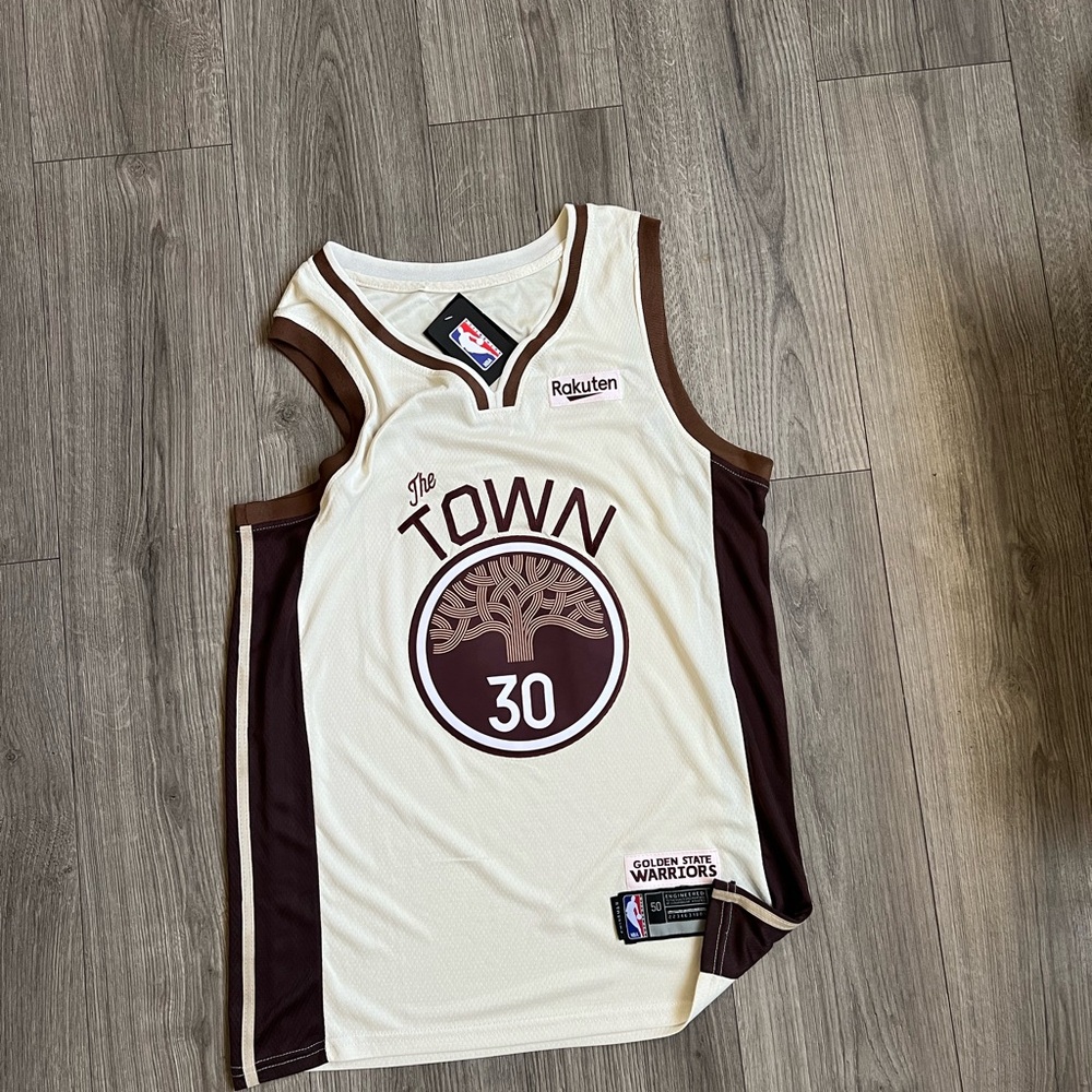 STEPH CURRY GOLDEN STATE WARRIORS JERSEY L